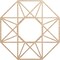 Ekena Millwork Guardian Wood Fretwork Pierced Ceiling Medallion, Alder, 32"OD x 12 1/2"ID x 1/4"T CMWP32X32X0250GDAL - alternate 1